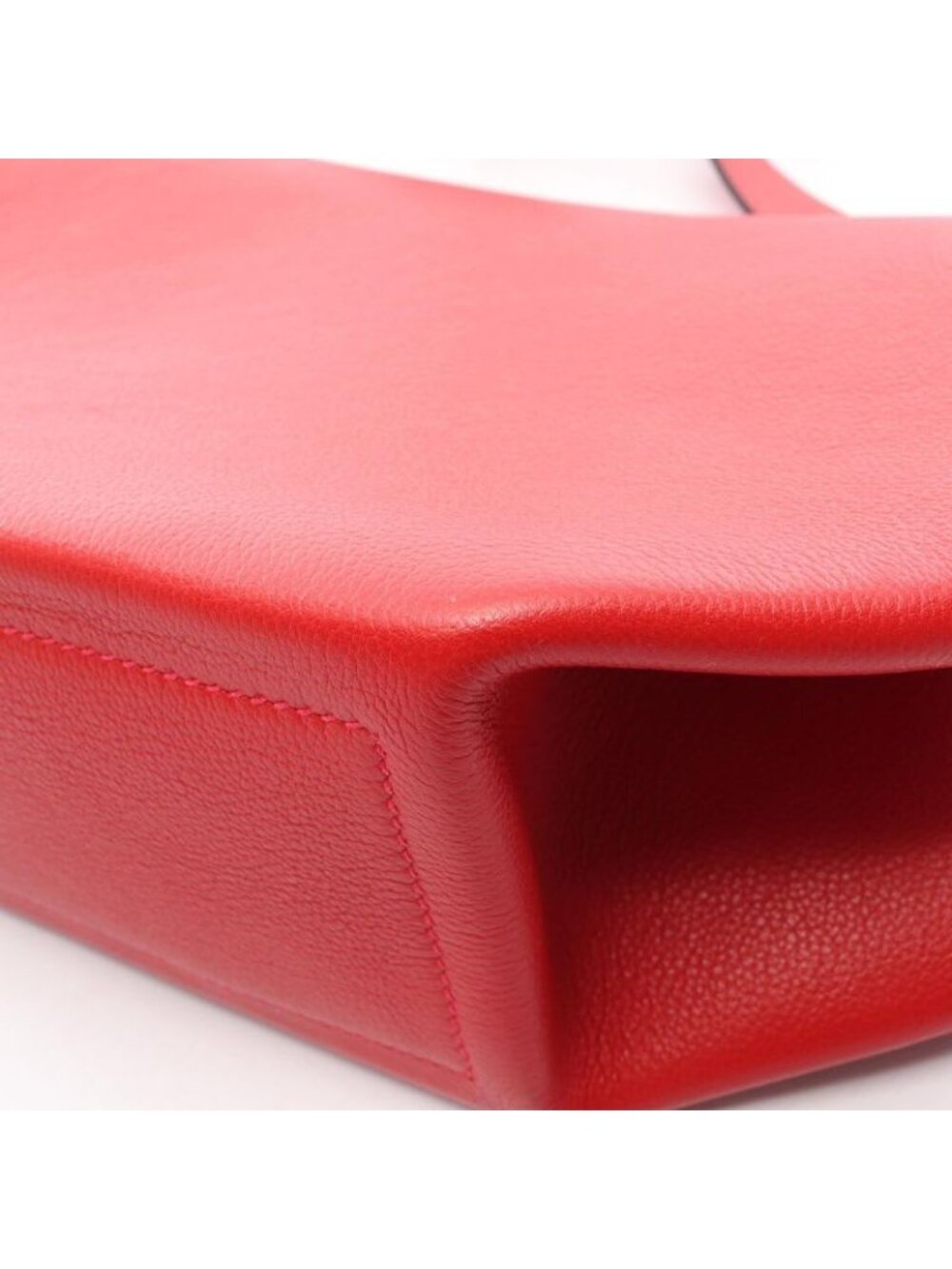 Hermes Shoulder Bag Opry 24 ck Geranium Rose Azalea Leather - Picture 8 of 9